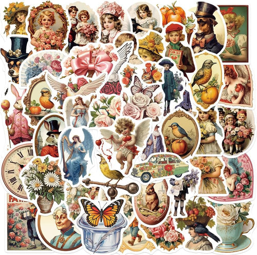 50 Victorian Stickers