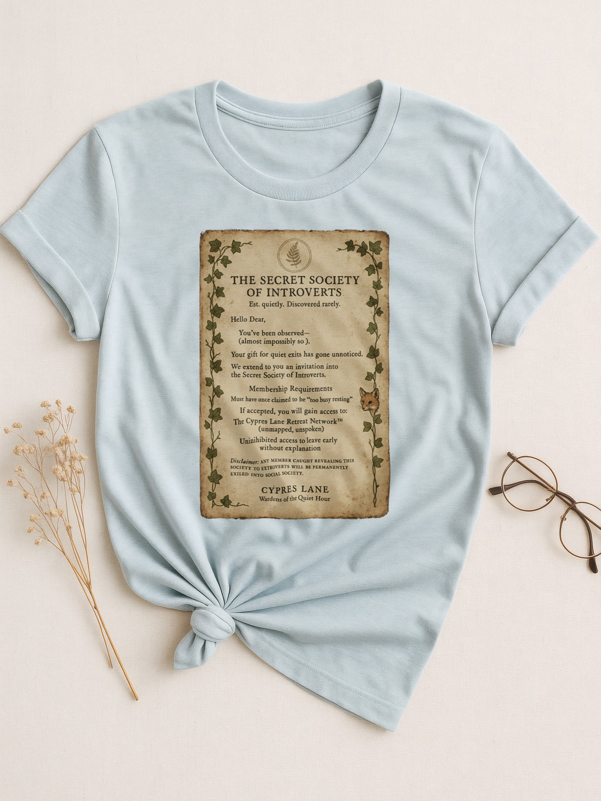 You're Invited to the Secret Society of Introverts.