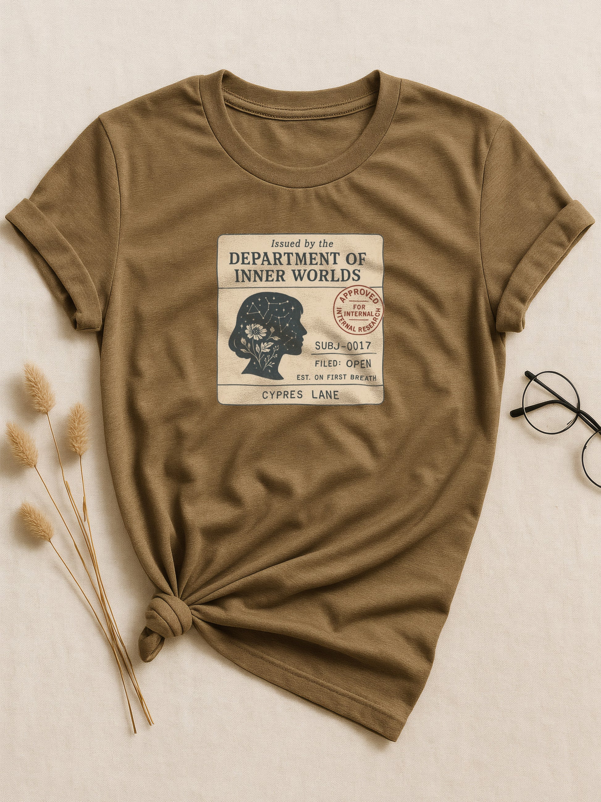 Issued by: The Department of Inner Worlds
