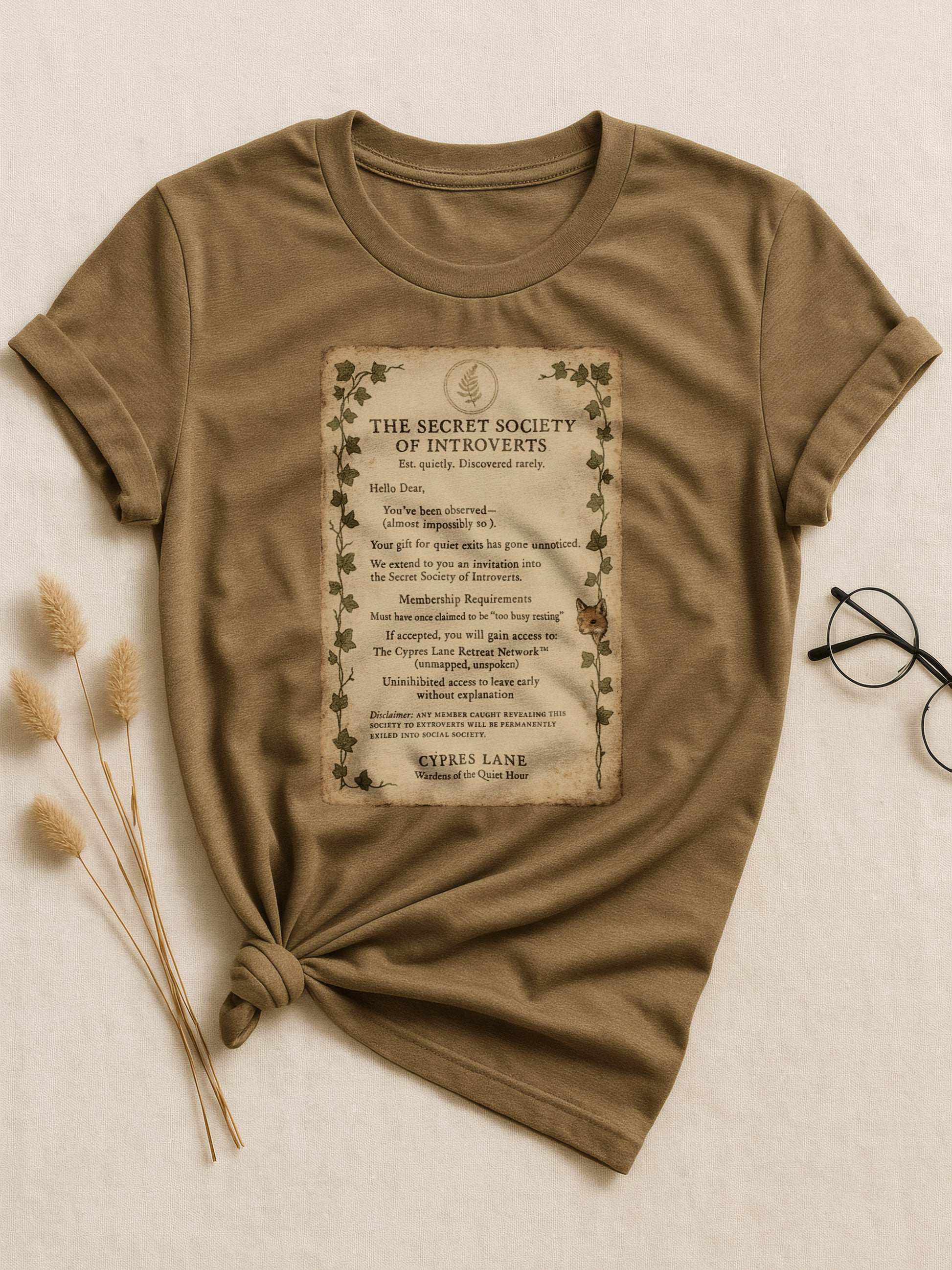 You're Invited to the Secret Society of Introverts.